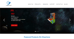 Desktop Screenshot of cheertone.com